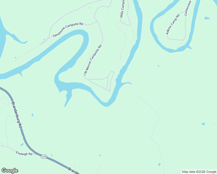 map of restaurants, bars, coffee shops, grocery stores, and more near J M Mercer Campsite Road in Hudson