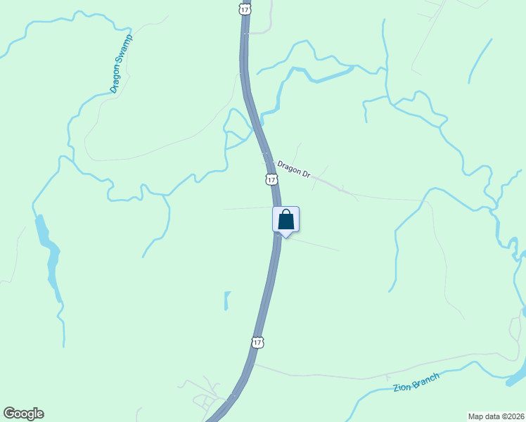 map of restaurants, bars, coffee shops, grocery stores, and more near 15498 George Washington Memorial Highway in Saluda