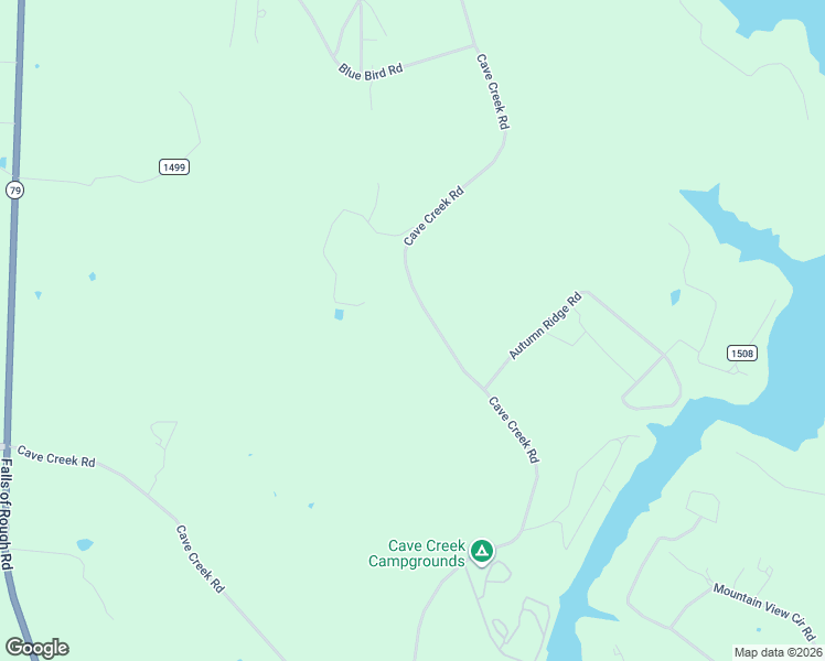 map of restaurants, bars, coffee shops, grocery stores, and more near 1260 Cave Creek Road in Falls of Rough