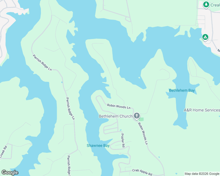 map of restaurants, bars, coffee shops, grocery stores, and more near 1390 Robin Woods Lane in Ozark