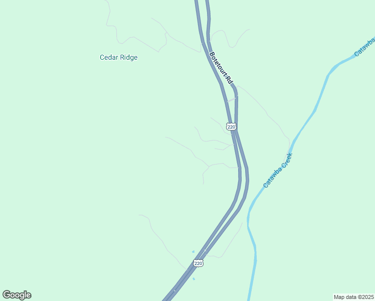 map of restaurants, bars, coffee shops, grocery stores, and more near 281 Santana Estates Road in Fincastle