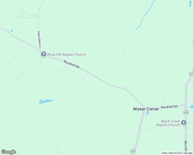 map of restaurants, bars, coffee shops, grocery stores, and more near 4151 Rockhill Road in Mechanicsville