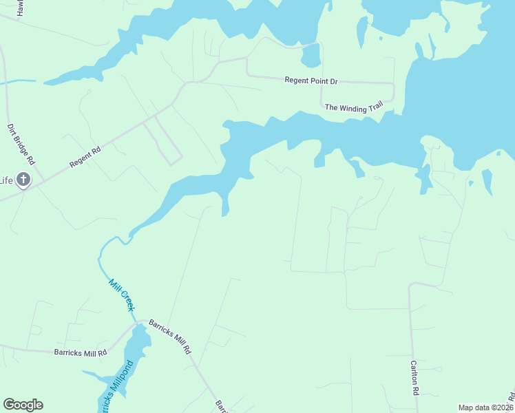 map of restaurants, bars, coffee shops, grocery stores, and more near 499 Willow Lane in Wake