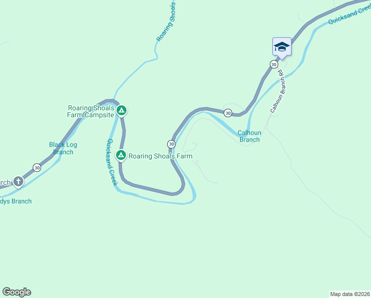map of restaurants, bars, coffee shops, grocery stores, and more near White Family Cemetery Road in Jackson