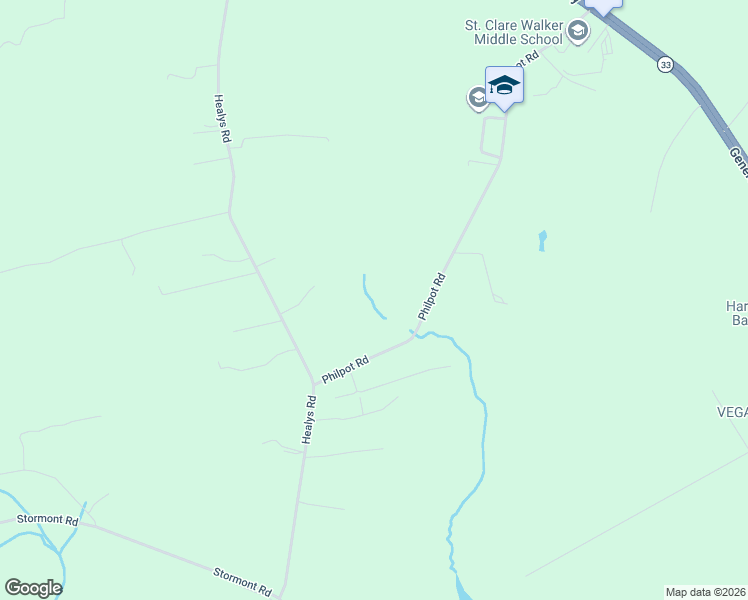 map of restaurants, bars, coffee shops, grocery stores, and more near 810 Healys Road in Locust Hill