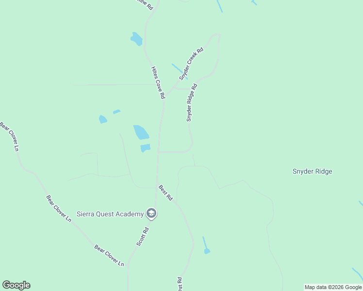 map of restaurants, bars, coffee shops, grocery stores, and more near 7075 Snyder Ridge Road in Mariposa