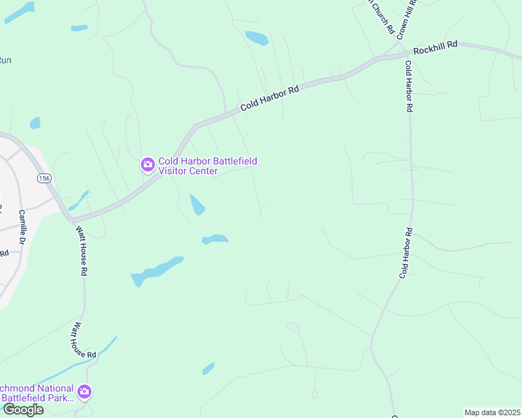 map of restaurants, bars, coffee shops, grocery stores, and more near 6416 State Route 1546 in Mechanicsville