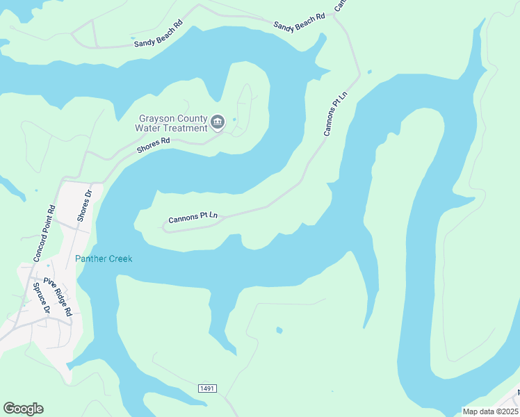 map of restaurants, bars, coffee shops, grocery stores, and more near 48 Cannons Point Road in McDaniels
