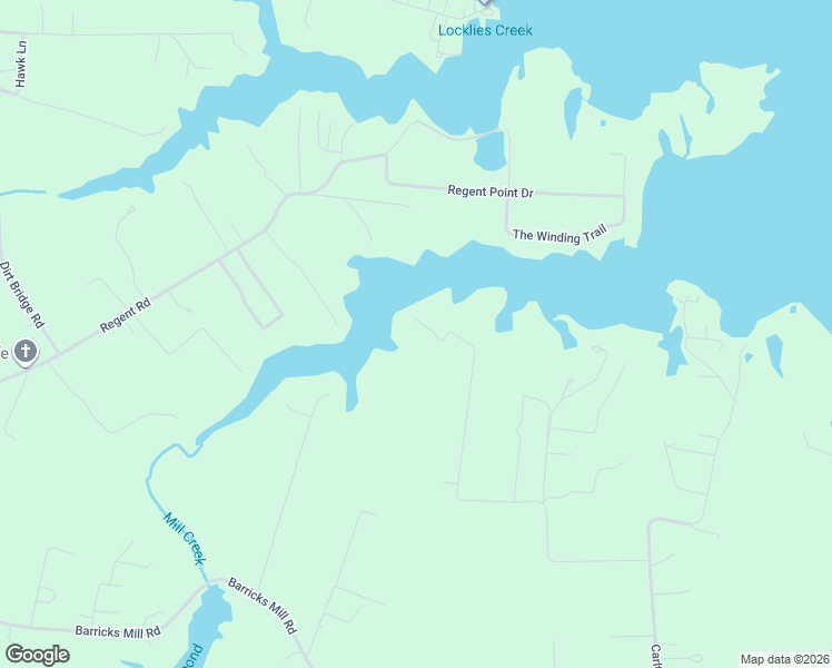 map of restaurants, bars, coffee shops, grocery stores, and more near 747 Blue Barn Road in Wake