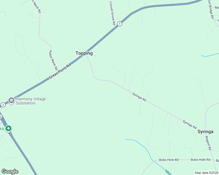 map of restaurants, bars, coffee shops, grocery stores, and more near 340 Syringa Road in Topping