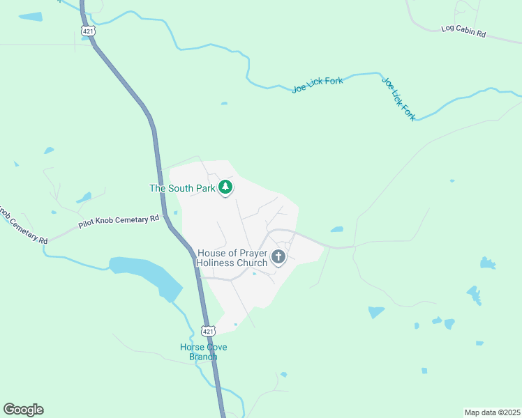 map of restaurants, bars, coffee shops, grocery stores, and more near 126 Parker Lane in Berea