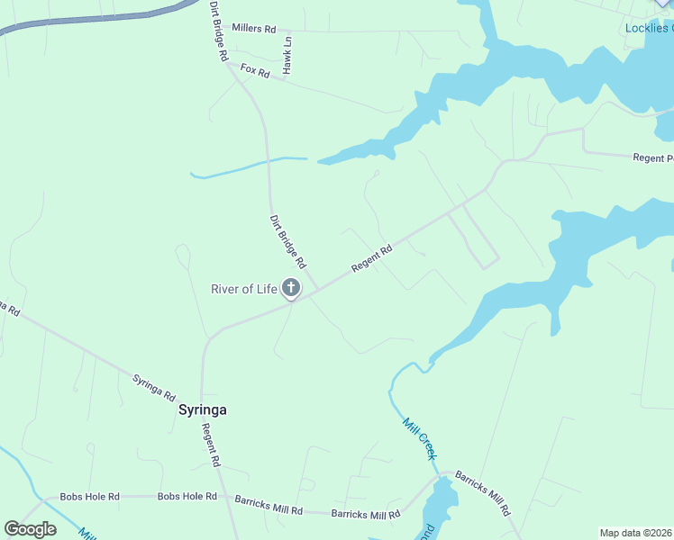 map of restaurants, bars, coffee shops, grocery stores, and more near 2321 Regent Road in Topping