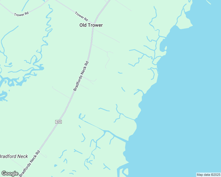 map of restaurants, bars, coffee shops, grocery stores, and more near 33211 Bradfords Neck Road in Melfa