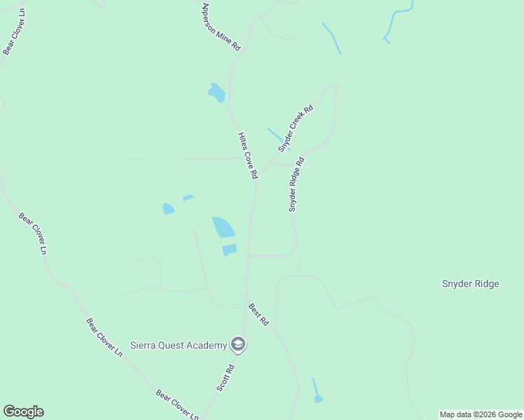 map of restaurants, bars, coffee shops, grocery stores, and more near 7082 Hites Cove Road in Mariposa