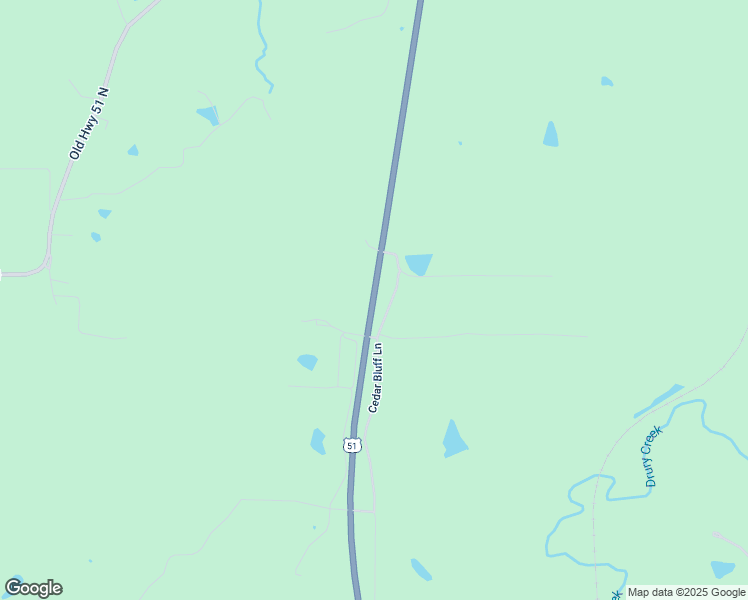 map of restaurants, bars, coffee shops, grocery stores, and more near Cedar Bluff Lane in Cobden