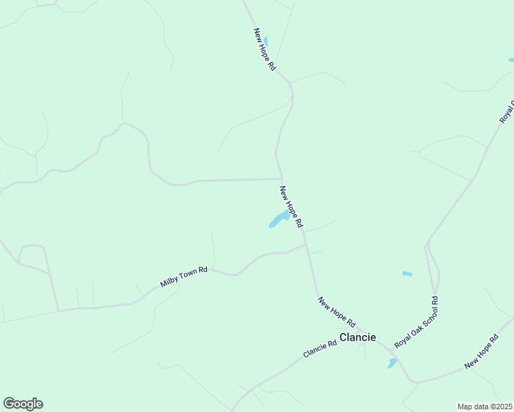 map of restaurants, bars, coffee shops, grocery stores, and more near 15814 New Hope Road in Shacklefords