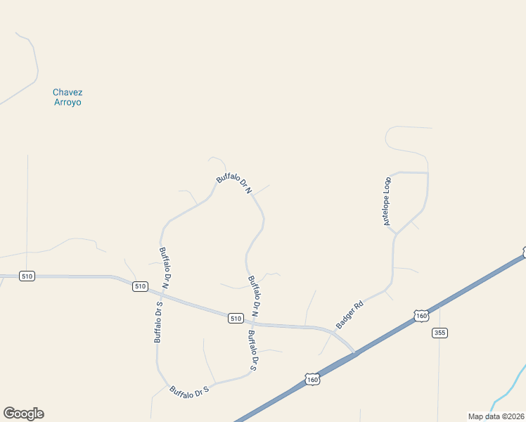 map of restaurants, bars, coffee shops, grocery stores, and more near Buffalo Drive North in Walsenburg