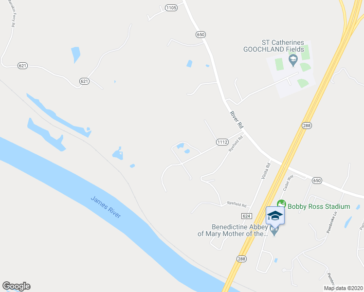 map of restaurants, bars, coffee shops, grocery stores, and more near 314 Flag Station Road in Richmond