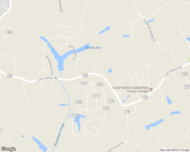 map of restaurants, bars, coffee shops, grocery stores, and more near 6353 Cold Harbor Road in Mechanicsville