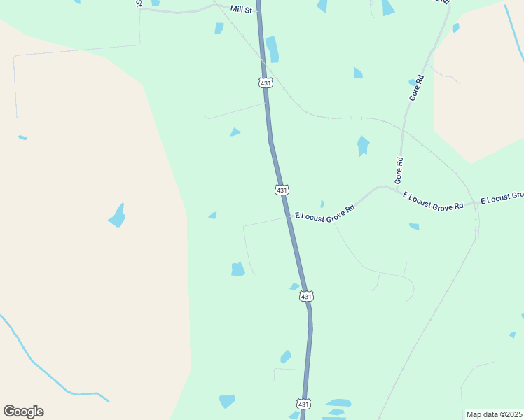 map of restaurants, bars, coffee shops, grocery stores, and more near 11540 U.S. 431 in Utica
