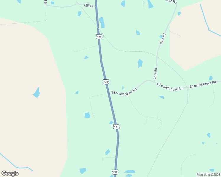 map of restaurants, bars, coffee shops, grocery stores, and more near 11535-11659 U.S. 431 in Utica