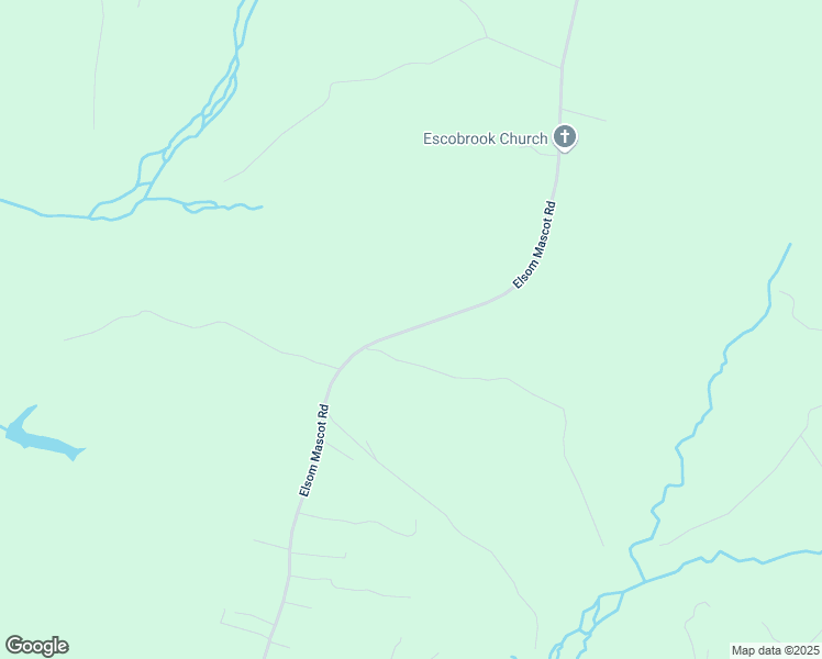 map of restaurants, bars, coffee shops, grocery stores, and more near Elsom Mascot Road in Mattaponi