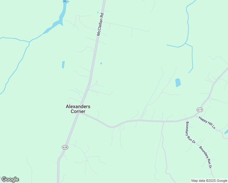 map of restaurants, bars, coffee shops, grocery stores, and more near 7028 McClellan Rd in Mechanicsville