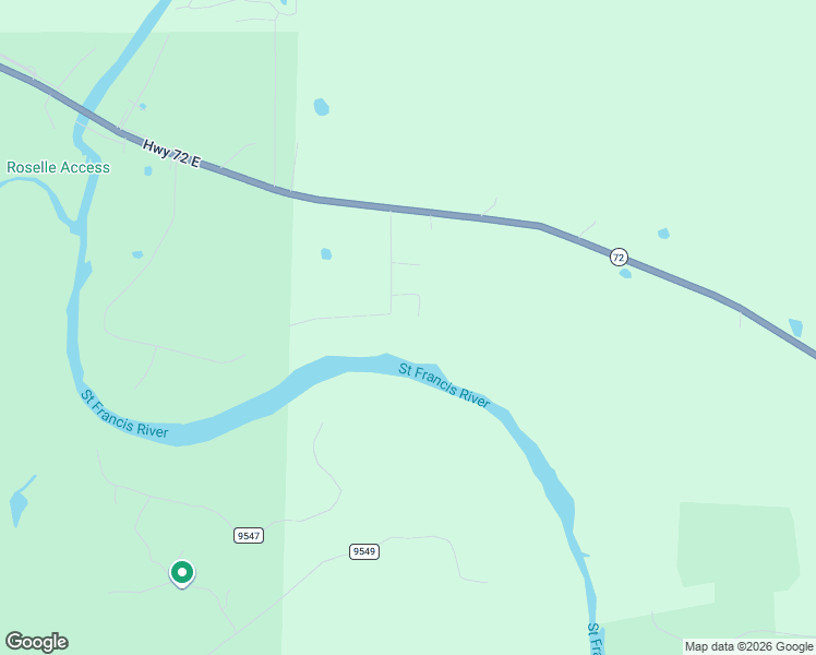 map of restaurants, bars, coffee shops, grocery stores, and more near 1077 Madison 9541 in Fredericktown