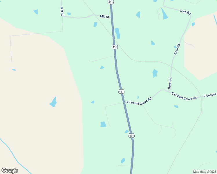 map of restaurants, bars, coffee shops, grocery stores, and more near 11540 U.S. 431 in Utica