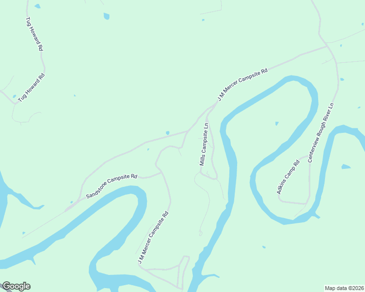 map of restaurants, bars, coffee shops, grocery stores, and more near J M Mercer Campsite Road in Breckinridge County