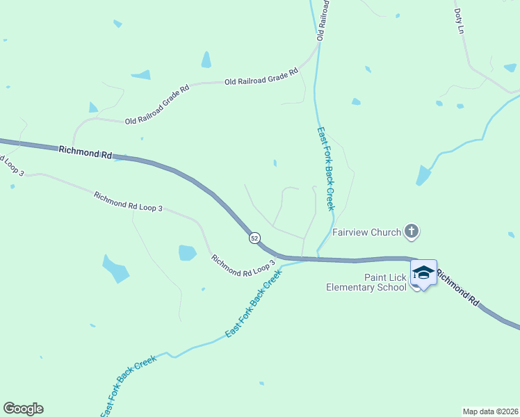 map of restaurants, bars, coffee shops, grocery stores, and more near 245 Emily Court in Paint Lick
