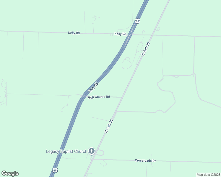 map of restaurants, bars, coffee shops, grocery stores, and more near Golf Course Road in Buffalo