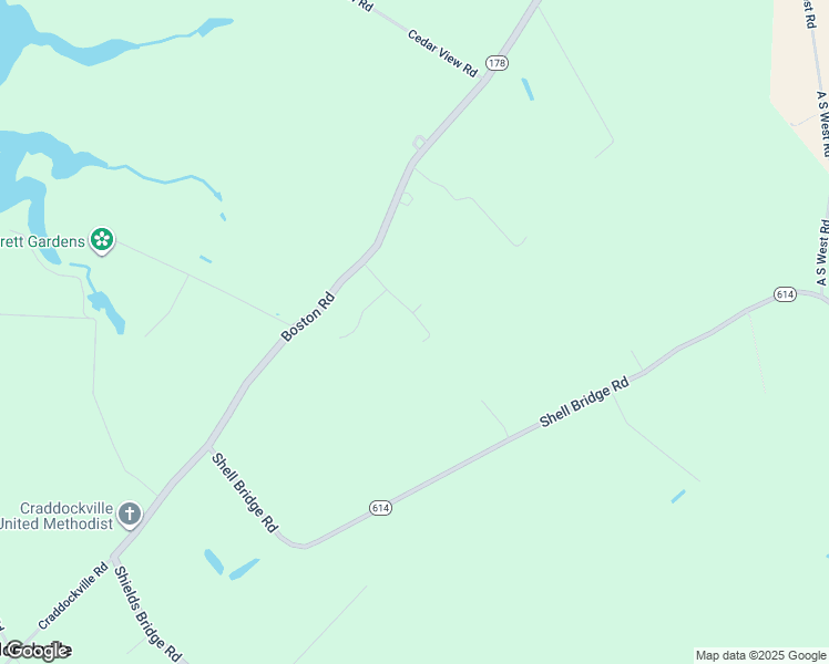 map of restaurants, bars, coffee shops, grocery stores, and more near 13182 Marilyn Drive in Painter