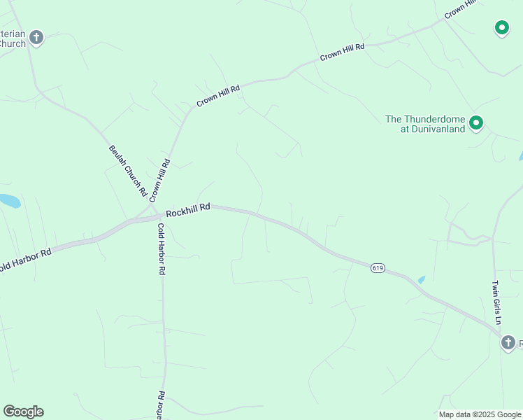 map of restaurants, bars, coffee shops, grocery stores, and more near 4520 Rockhill Road in Mechanicsville