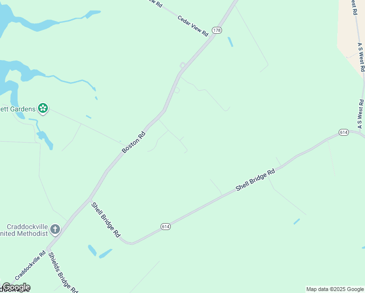 map of restaurants, bars, coffee shops, grocery stores, and more near 13182 Marilyn Drive in Painter