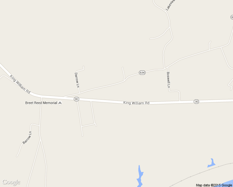 map of restaurants, bars, coffee shops, grocery stores, and more near 30121 King William Road in West Point
