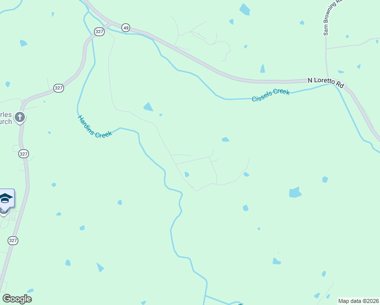 map of restaurants, bars, coffee shops, grocery stores, and more near 800 Gerald Odaniel Road in Lebanon