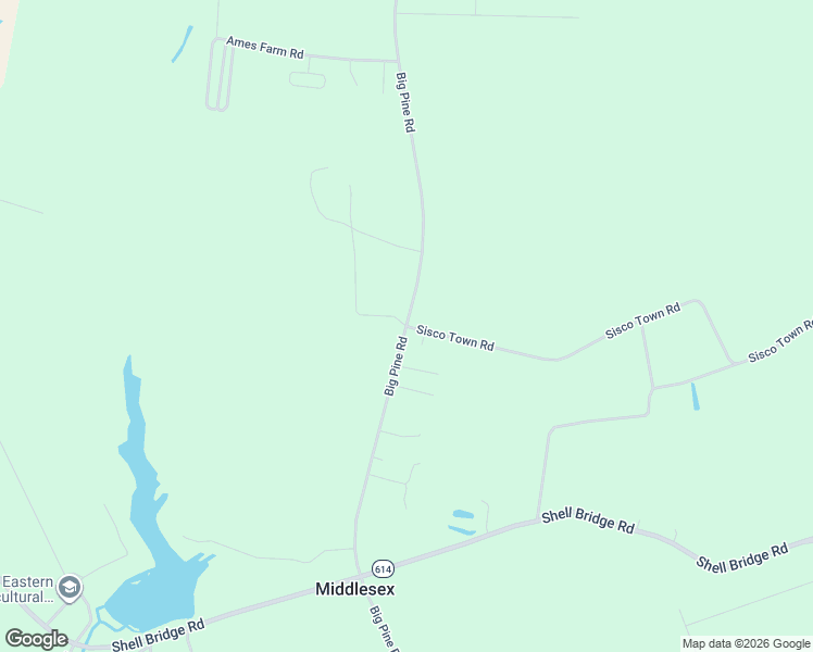 map of restaurants, bars, coffee shops, grocery stores, and more near 32240-33050 Big Pine Road in Painter