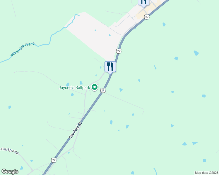 map of restaurants, bars, coffee shops, grocery stores, and more near 2207 Stanford Street in Lancaster