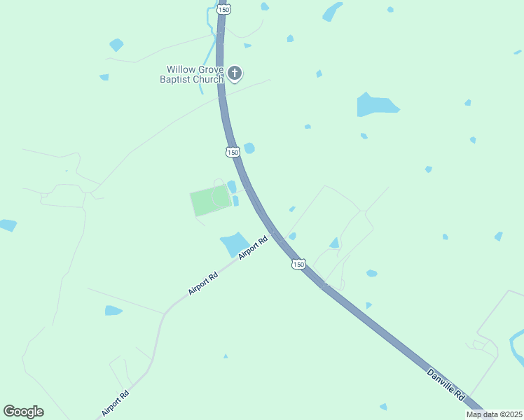 map of restaurants, bars, coffee shops, grocery stores, and more near 4627 Wilderness Road in Danville