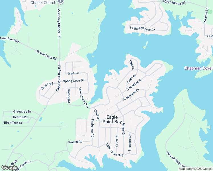 map of restaurants, bars, coffee shops, grocery stores, and more near 658-662 Lake Shore Drive North in Goreville