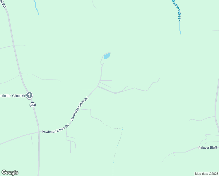 map of restaurants, bars, coffee shops, grocery stores, and more near 4540 Powhatan Lakes Road in Powhatan