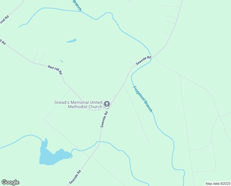map of restaurants, bars, coffee shops, grocery stores, and more near 32544 Seaside Road in Painter