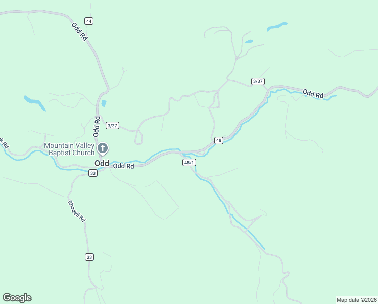 map of restaurants, bars, coffee shops, grocery stores, and more near 2534 Odd Road in Odd