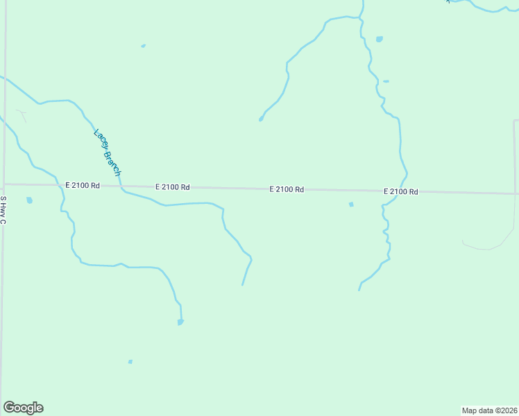 map of restaurants, bars, coffee shops, grocery stores, and more near 2140 East 2100 Road in Jerico Springs