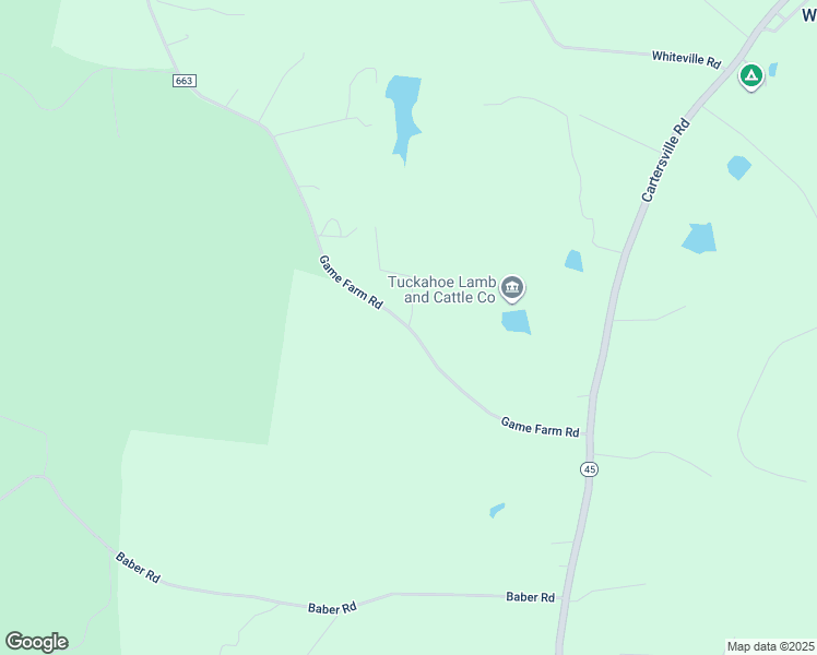 map of restaurants, bars, coffee shops, grocery stores, and more near 84 Game Farm Road in Cartersville