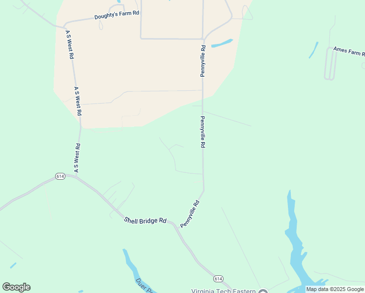 map of restaurants, bars, coffee shops, grocery stores, and more near 14379 Peregrine Road in Painter