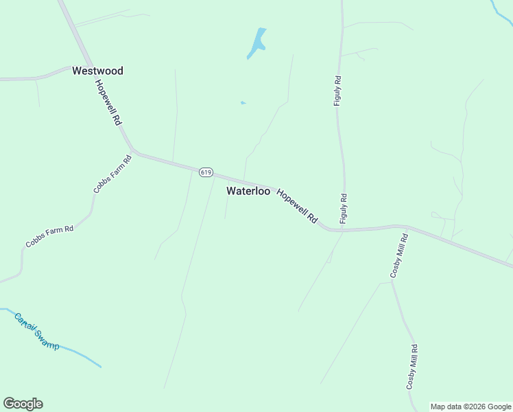 map of restaurants, bars, coffee shops, grocery stores, and more near 3321 Hopewell Road in New Kent