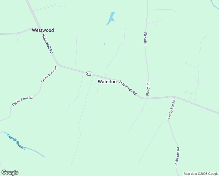 map of restaurants, bars, coffee shops, grocery stores, and more near 3321 Hopewell Road in New Kent