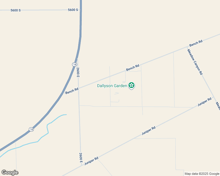 map of restaurants, bars, coffee shops, grocery stores, and more near 2800 East in Washington County